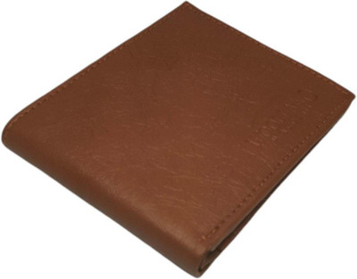 ISAAK Men Brown Artificial Leather Wallet(6 Card Slots)
