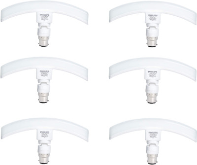 PHILIPS 14 W Basic T-Bulb B22 LED Bulb(White, Pack of 6)