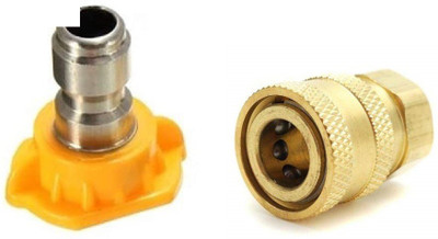 PARTHVI 15 Deg Washer Spray Nozzle Tips With Quick Release Connector For Pressure Washer Spray Gun