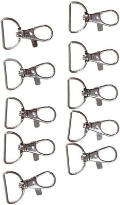 Dey 's stationery store 10 Card Holder(Set of 1, Silver)