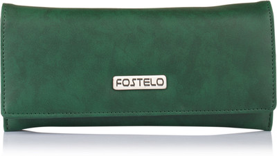 FOSTELO Casual Green  Clutch