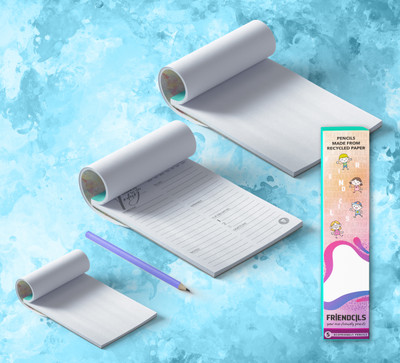 Baron Carpe diem Pocket-size Desk Planner Unruled 65 Pages(White)