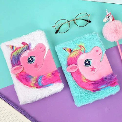 TOYVISION Perfect Diary Journal for Girls Tweens A5 Diary SOFT BOUND 100 Pages(Multicolor)