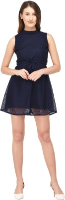 Generations Clothing Women A-line Blue Dress