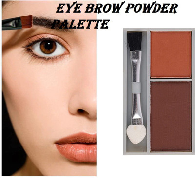 YAWI eyebrow powder cake eyebrow cream palette eyebrow make up palette 3.6 g(BROWN)