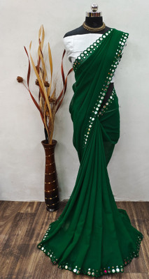 Vivan Fab Georgette Embellished Blouse Material