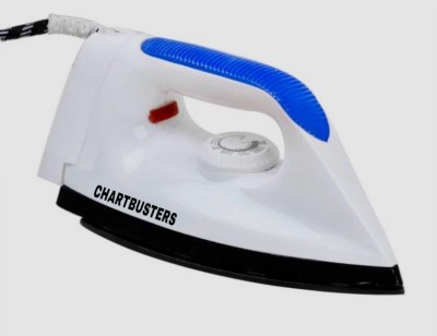 Chartbusters by CHARTBUSTERS NEW PLUS INSTANT HEATING MULTICOLOR CROWN LIGHT WEIGHT DRY IRON[2-YEAR WARRANTY] 1000 W Dry Iron(Multicolor)