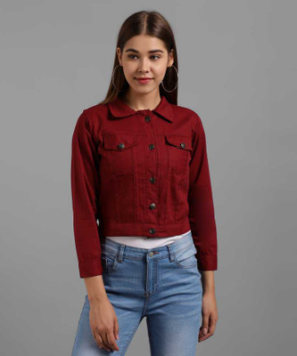 Wingzss 3/4th Sleeve Solid Women Jacket