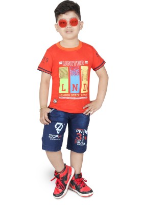 ZORKH - Fashion on you Baby Boys Casual T-shirt Capri(RUST)