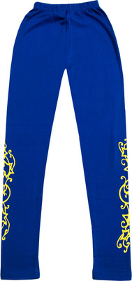 IndiWeaves Legging For Girls(Blue Pack of 1)