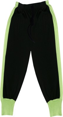 Indistar Track Pant For Boys(Black, Pack of 1)