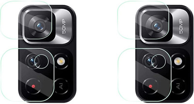 EJZAT Back Camera Lens Glass Protector for Xiaomi Redmi Mi Note 11T (5G) CAMERA LENS(Pack of: 2)