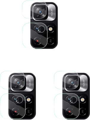 EJZAT Back Camera Lens Glass Protector for Xiaomi Redmi Mi Note 11T (5G) CAMERA LENS(Pack of: 3)