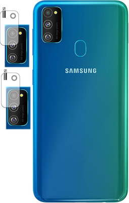 EJZAT Back Camera Lens Glass Protector for Samsung Galaxy M30s camera lens tempered(Pack of: 2)