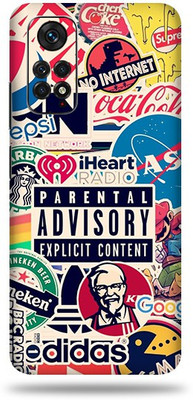 OggyBaba Xiaomi Note 11S Mobile Skin(Logistic Brands Multicolor Skin With Ultra Matte Finish)