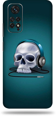 OggyBaba Xiaomi Note 11S Mobile Skin(Skull Music Multicolor Skin With Ultra Matte Finish)
