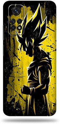 WeCre8 Skin's Redmi Note 11S, Goku Yellow Mobile Skin(Multicolor)