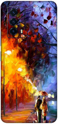 Vcare GadGets iQOO Z5 (5G) Mobile Skin(Multicolor)