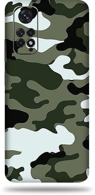 OggyBaba Xiaomi Note 11S Mobile Skin(Winter Camouflage Multicolor Skin With Ultra Matte Finish)