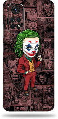OggyBaba Xiaomi Note 11S Mobile Skin(Joker Comic Multicolor Skin With Ultra Matte Finish)