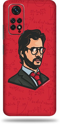 OggyBaba Xiaomi Note 11S Mobile Skin(Professor Illustrate Multicolor Skin With Ultra Matte Finish)