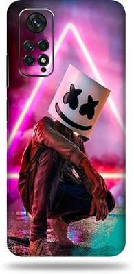 OggyBaba Xiaomi Note 11S Mobile Skin(Marshmello Multicolor Skin With Ultra Matte Finish)