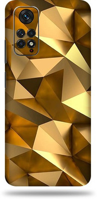 OggyBaba Xiaomi Note 11S Mobile Skin(Golden Polygon Multicolor Skin With Ultra Matte Finish)
