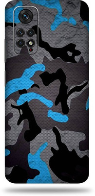 OggyBaba Xiaomi Note 11S Mobile Skin(Blue Camouflage Multicolor Skin With Ultra Matte Finish)