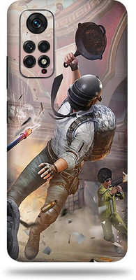 OggyBaba Xiaomi Note 11S Mobile Skin(Pubg Pan Fight Multicolor Skin With Ultra Matte Finish)