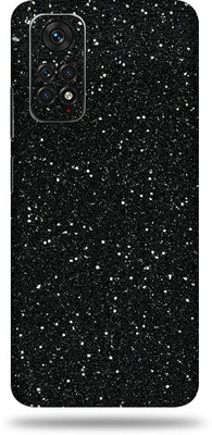 OggyBaba Xiaomi Note 11S Mobile Skin(Black Glitter Skin With Ultra Matte Finish)