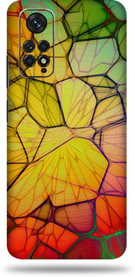OggyBaba Xiaomi Note 11S Mobile Skin(Colorful Abstract Multicolor Skin With Ultra Matte Finish)