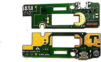 Shinzo Micro USB Charging Port Board Compatible for Micromax Canvas Pace 4G Q416 Charging Connector Flex cable