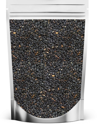 THINK ORGANIK TIL KALA-KALI TIL-BLACK SESAME SEEDS-NIGER SEED-SESAMUM INDICUM Seed(125 g)