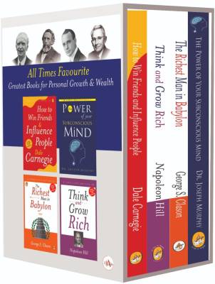 World’s Greatest Books For Personal Growth & Wealth (Set Of 4 Books): Perfect Motivational Gift Set