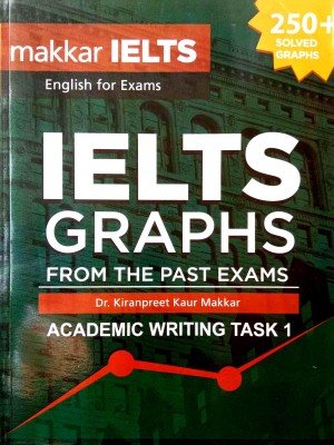IELTS Graphs From The Past Exams (Academic Writing Task 1) 250 + Solved Graphs(Paperback, Dr. kiranpreet Kaur Makkar) IELTS Graphs From The Past Exams (Academic Writing Task 1) 250 + Solved Graphs(Paperback, Dr. kiranpreet Kaur Makkar)