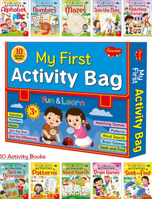 My First Activity Bag (Fun & Learn) (10 Activity Books For The Young Ones)(Paperback, Sawan)