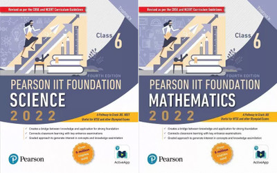 Pearson IIT Foundation Science,Mathematics Class 6(Paperback, Trishna)
