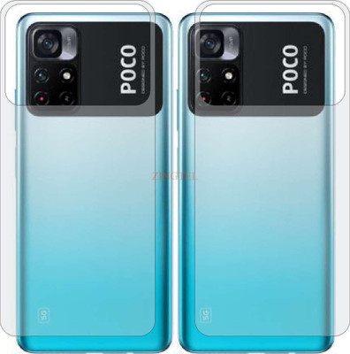 ZINGTEL Back Screen Guard for MI POCO M4 PRO 5G(Pack of 2)