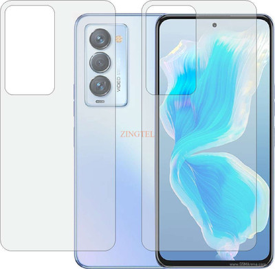 ZINGTEL Back Screen Guard for TECNO CAMON 18 PREMIER(Pack of 2)