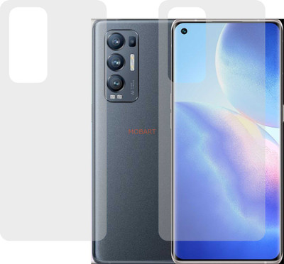 MOBART Back Screen Guard for OPPO FIND X3 NEO (Matte Finish)(Pack of 2)