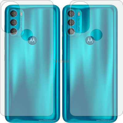 TELTREK Back Screen Guard for MOTO G71 5G(Pack of 2)