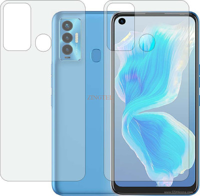 ZINGTEL Back Screen Guard for TECNO CAMON 18I(Pack of 2)