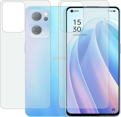 ZINGTEL Back Screen Guard for OPPO CPH2371(Pack of 2)