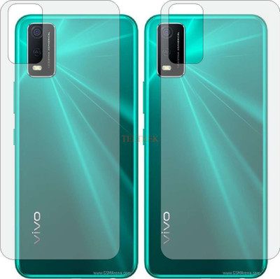 TELTREK Back Screen Guard for VIVO Y3S 2021 V2044(Pack of 2)