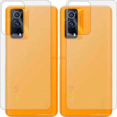 ZINGTEL Back Screen Guard for VIVO IQOO Z5 X(Pack of 2)