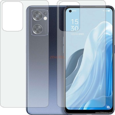 ZINGTEL Back Screen Guard for OPPO RENO 7 SE 5G PFCM00(Pack of 2)