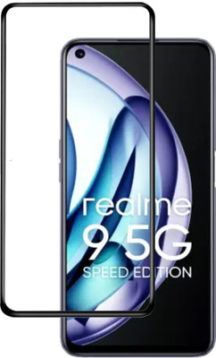 NKCASE Edge To Edge Tempered Glass for Realme 9 5G SE(Pack of 1)