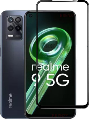 BRENZZ Edge To Edge Tempered Glass for REALME 9 5G(Pack of 1)