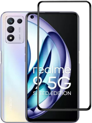 NKCASE Edge To Edge Tempered Glass for Realme 9 5G SE(Pack of 1)