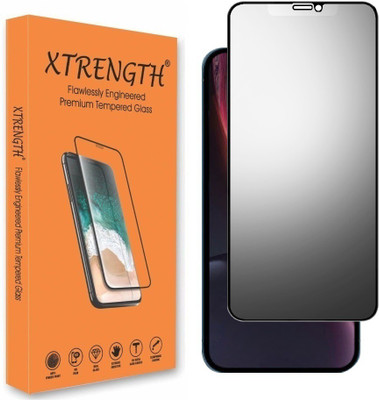 XTRENGTH Edge To Edge Tempered Glass for Apple iPhone 12 Pro Max(Pack of 1)
